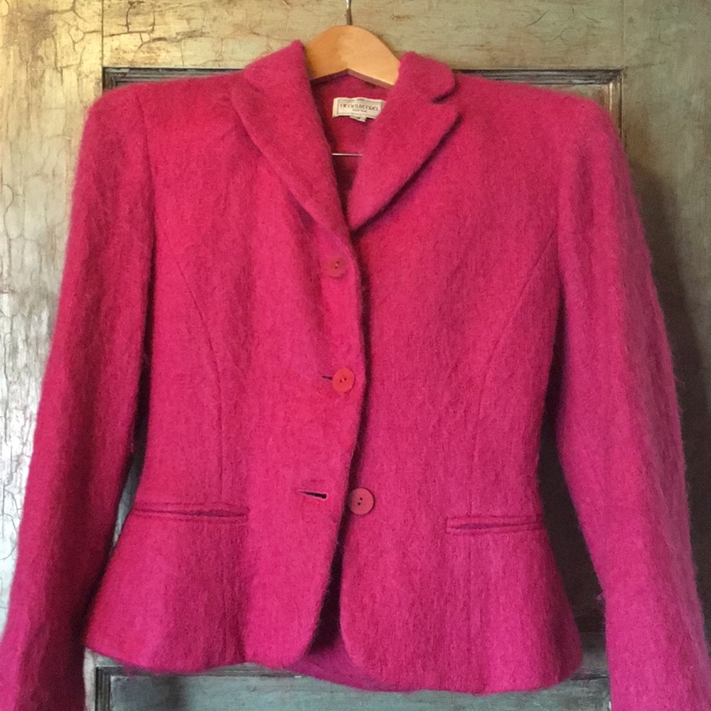 Henry Bendel vintage Mohair suit size 2
